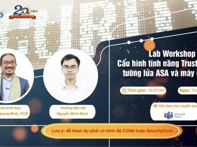 Lab Workshop  Cấu hình tính năng Trust Sec trên tường lửa ASA và máy chủ ISE