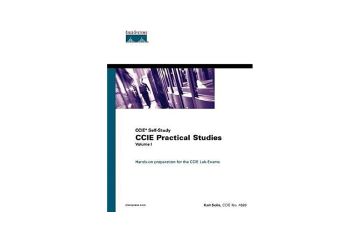 GIỚI THIỆU SÁCH CCIE PRACTICAL STUDIES, Volume I