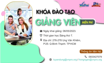 CHƯƠNG TRÌNH ĐÀO TẠO KỸ NĂNG MỀM DÀNH CHO KỸ SƯ MẠNG NĂM 2023