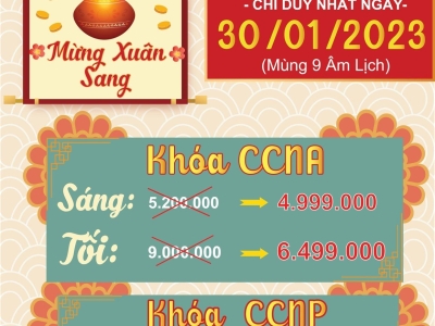 CHƯƠNG TRÌNH ƯU ĐÃI LỚN NHẤT NĂM - HÁI LỘC VÀNG - MỪNG XUÂN SANG