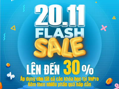 HOT! HOT! HOT! FLASH SALE NGÀY 20-11