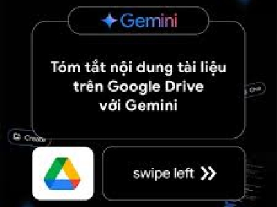 Google Drive cập nhật tính năng Gemini AI: Giờ đây có thể tóm tắt nội dung video!