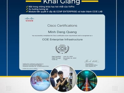 KHAI GIẢNG CCNP ENCOR