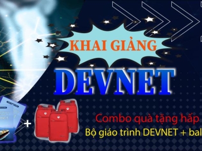 KHAI GIẢNG KHÓA HỌC DEVNET TỐI 3-5-7