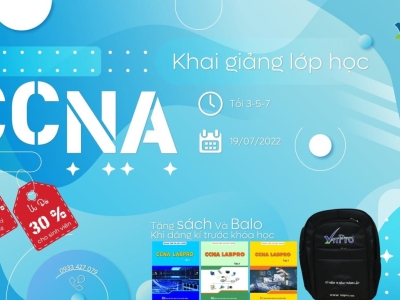 KHAI GIẢNG LỚP HỌC CCNA