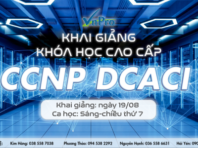 KHÓA HỌC XÂY DỰNG TRUNG TÂM DỮ LIỆU DATA CENTER (DCACI)