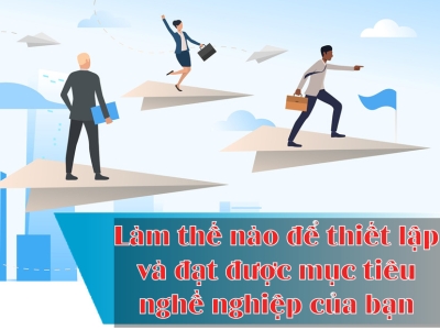 LÀM THẾ NÀO ĐỂ THIẾT LẬP VÀ ĐẠT ĐƯỢC MỤC TIÊU NGHỀ NGHIỆP CỦA BẠN 