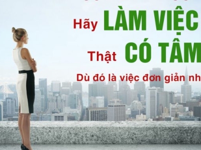 NHỮNG NGUYÊN TẮC KHI LÀM VIỆC