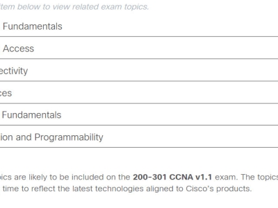 SỰ THAY ĐỔI CẤU TRÚC BÀI THI CCNA QUỐC TẾ 2024