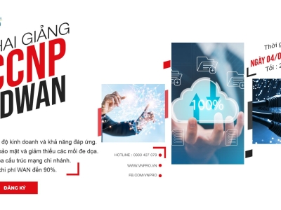 VNPRO KHAI GIẢNG KHÓA HỌC SDWAN NGÀY 04 THÁNG 07