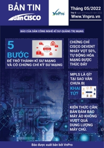 VNPRO PHÁT HÀNH BẢN TIN DANCISCO THÁNG 5