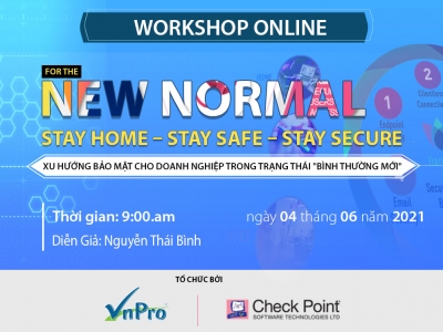 VNPRO THÂN MỜI CÁC BẠN HỘI THẢO  XU HƯỚNG BẢO MẬT CHO DOANH NGHIỆP TRONG TRANG THÁI 