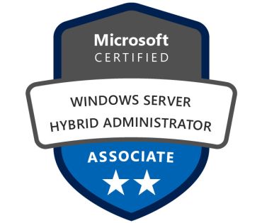 MICROSOFT CERTIFIED: WINDOWS SERVER HYBRID ADMINISTRATOR ASSOCIATE (ONLINE)