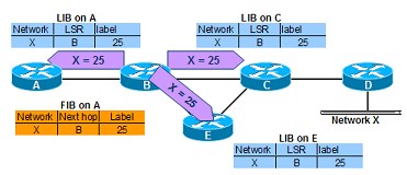 Hình  1 5 Mô hình hoạt động MPLS (tt)