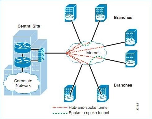 Hình 4.6 Mô hình tổng quát DM VPN