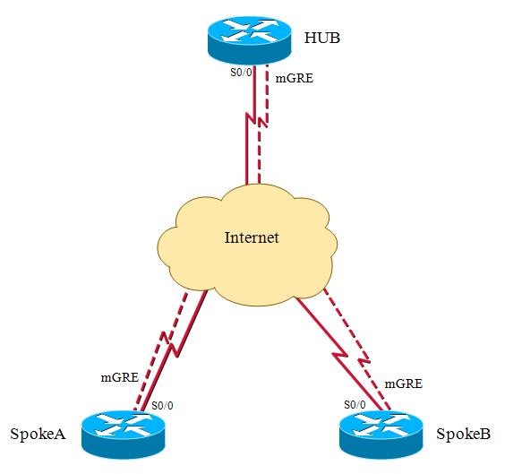 Hình 4.7 Mô hình DM VPN