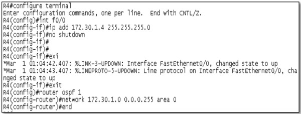 Hinh 4.12 Gan dia chi IPv6 tren cong f00 cua router R2