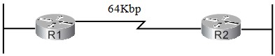 Ví dụ tốc độ bandwidth trong mạng point-to-point